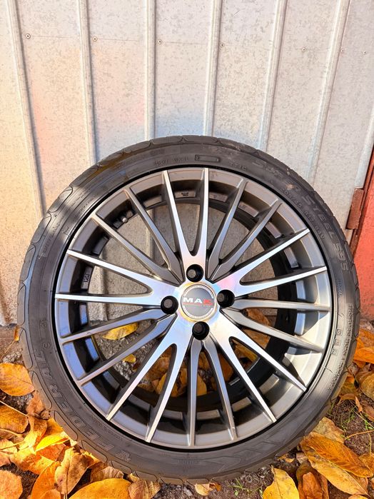 Jante cu cauciucuri MAK Performance Wheels R17 – 4x100, ET40, J7