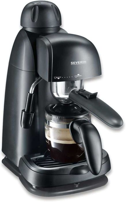 SEVERIN Кафемашина за еспресо, до 4 чаши, 3,5 бара, 0,22 л