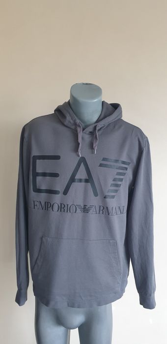 Emporio Armani EA7  Hoodie /  L НОВО! ОРИГИНАЛ! Мъжко Горнище Качулка