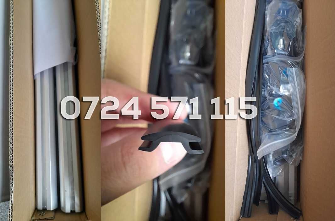 Bare transversale cu cheie, ALUMINIU, 120 cm (pt longitudinale ȘINĂ)