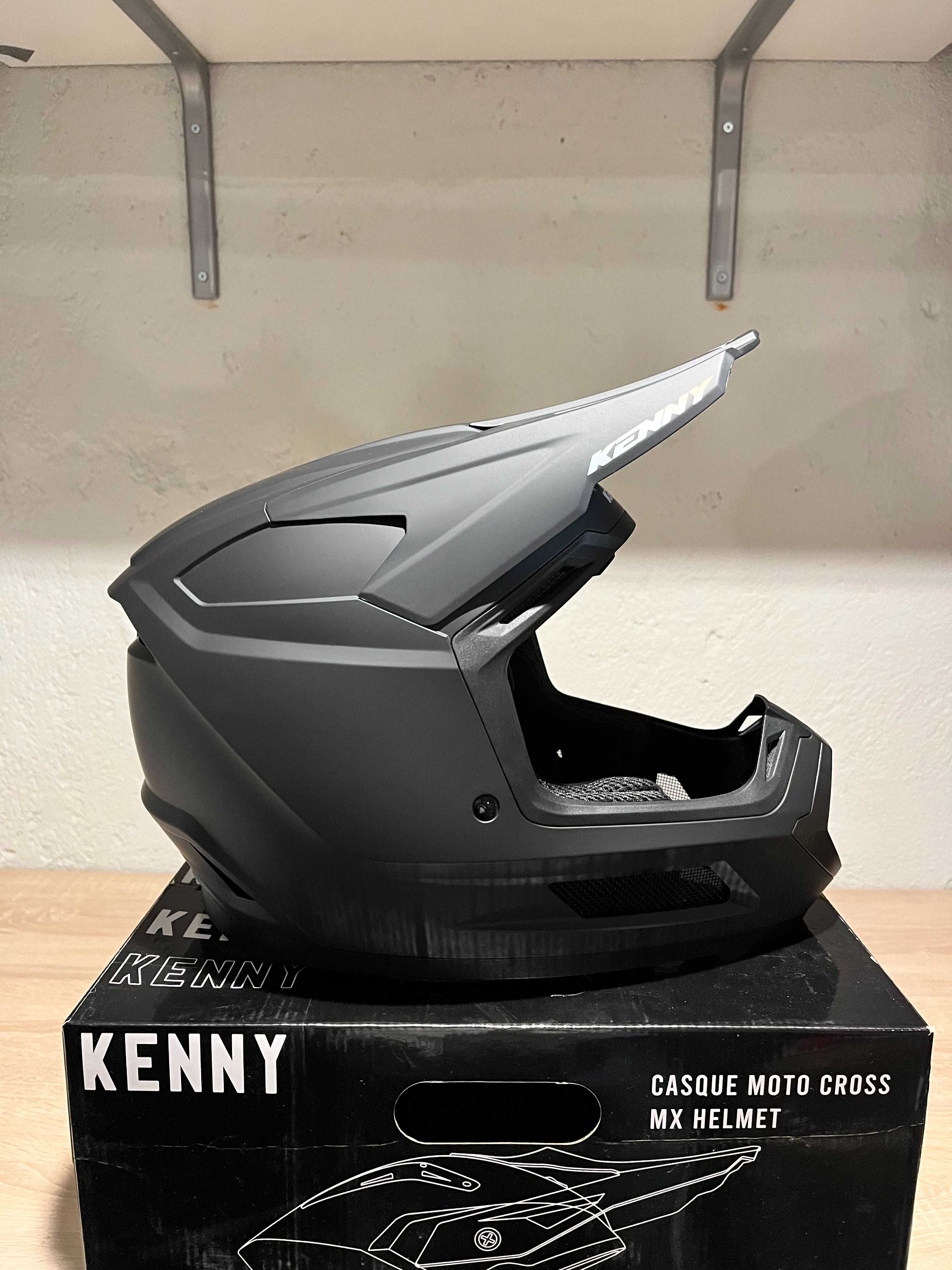 Casca moto cross enduro KENNY Performance noua M si XL cu ERT system