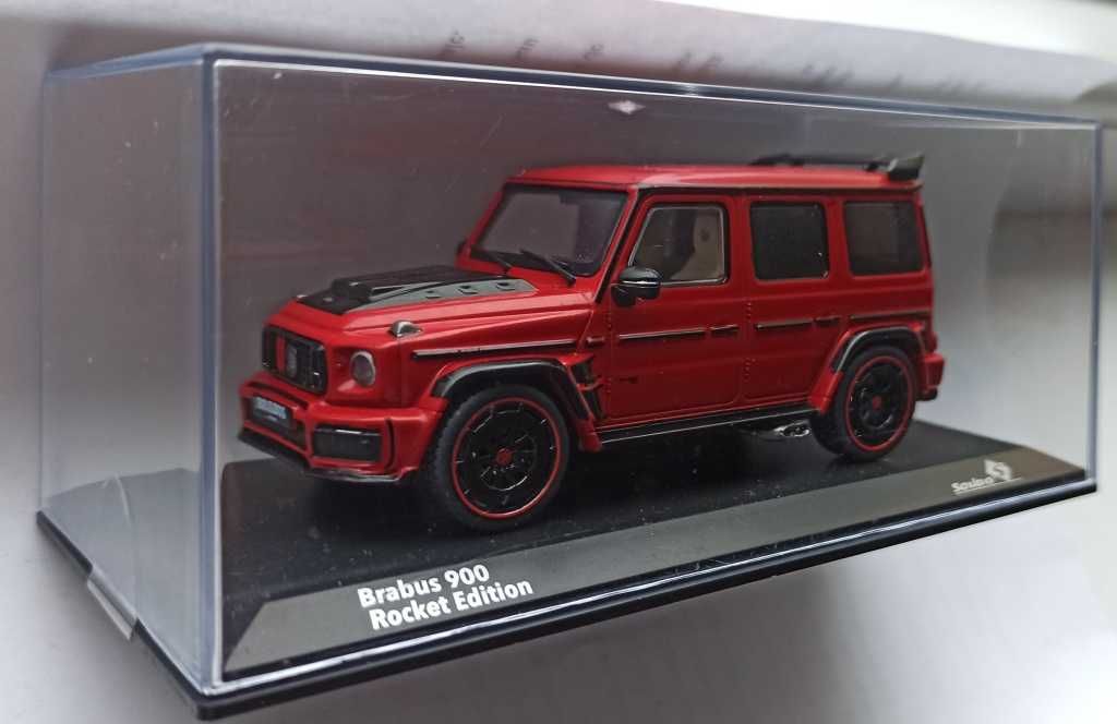 Macheta Mercedes G-Class Brabus 900 Rocket Edition rosu - Solido 1/43