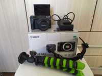 Camera mirrorless Canon M3 + kit 15-45 mm + accesorii