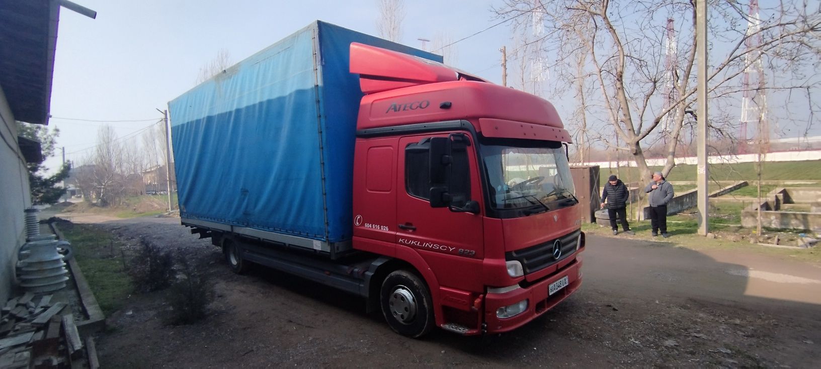 Мерседес Атего сотилади 2008 6 тали юрубтурган нахаду мошина 21000$