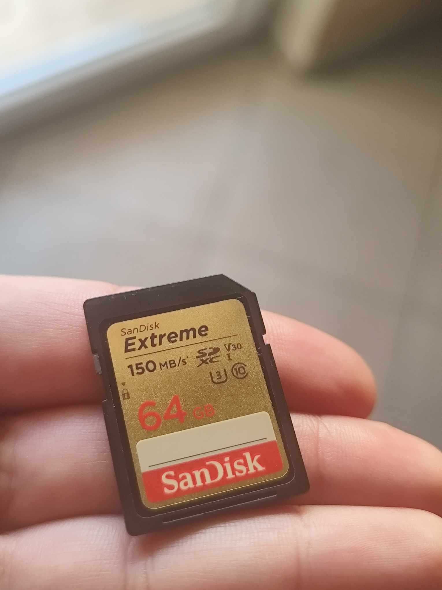 Карта sandisk 64 gb 150mb/s