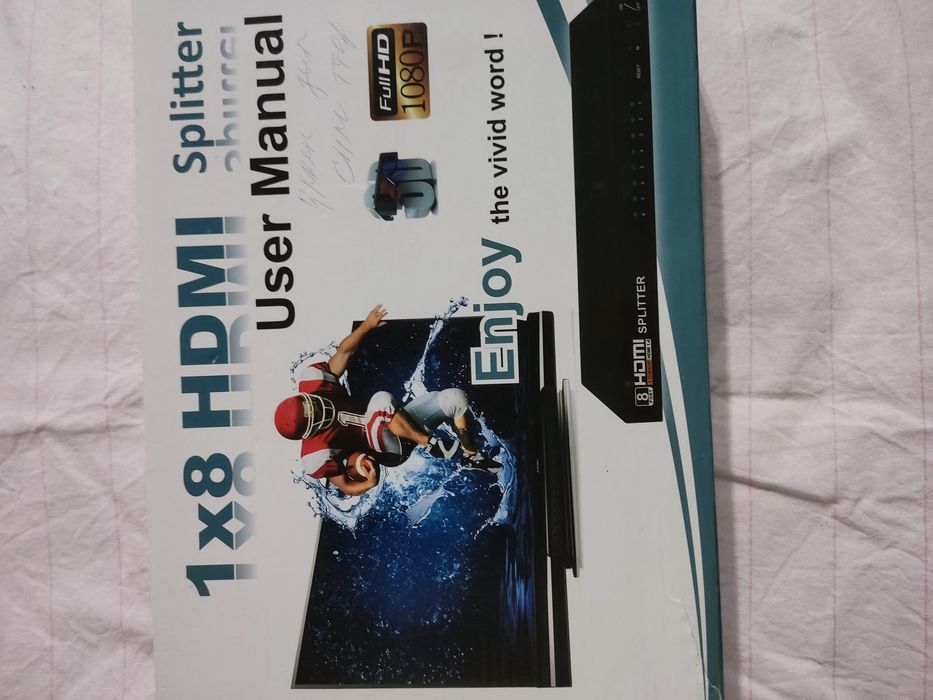 HDMI сплиттер 1×8 портовый