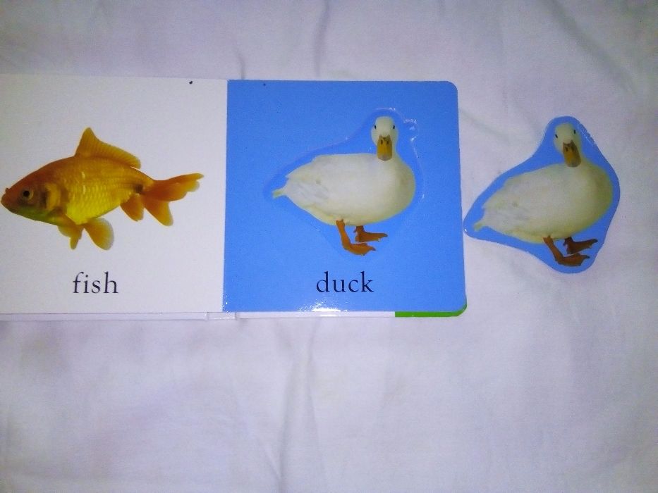 Детска книжка пъзел Animals