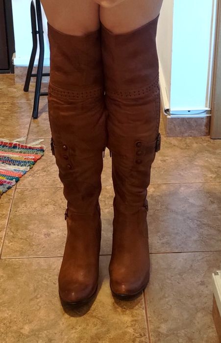 Cizme din piele naturala