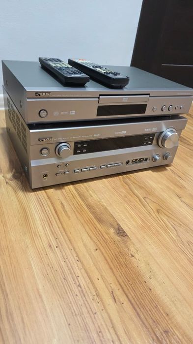 Ресивер и DVD player Yamaha
