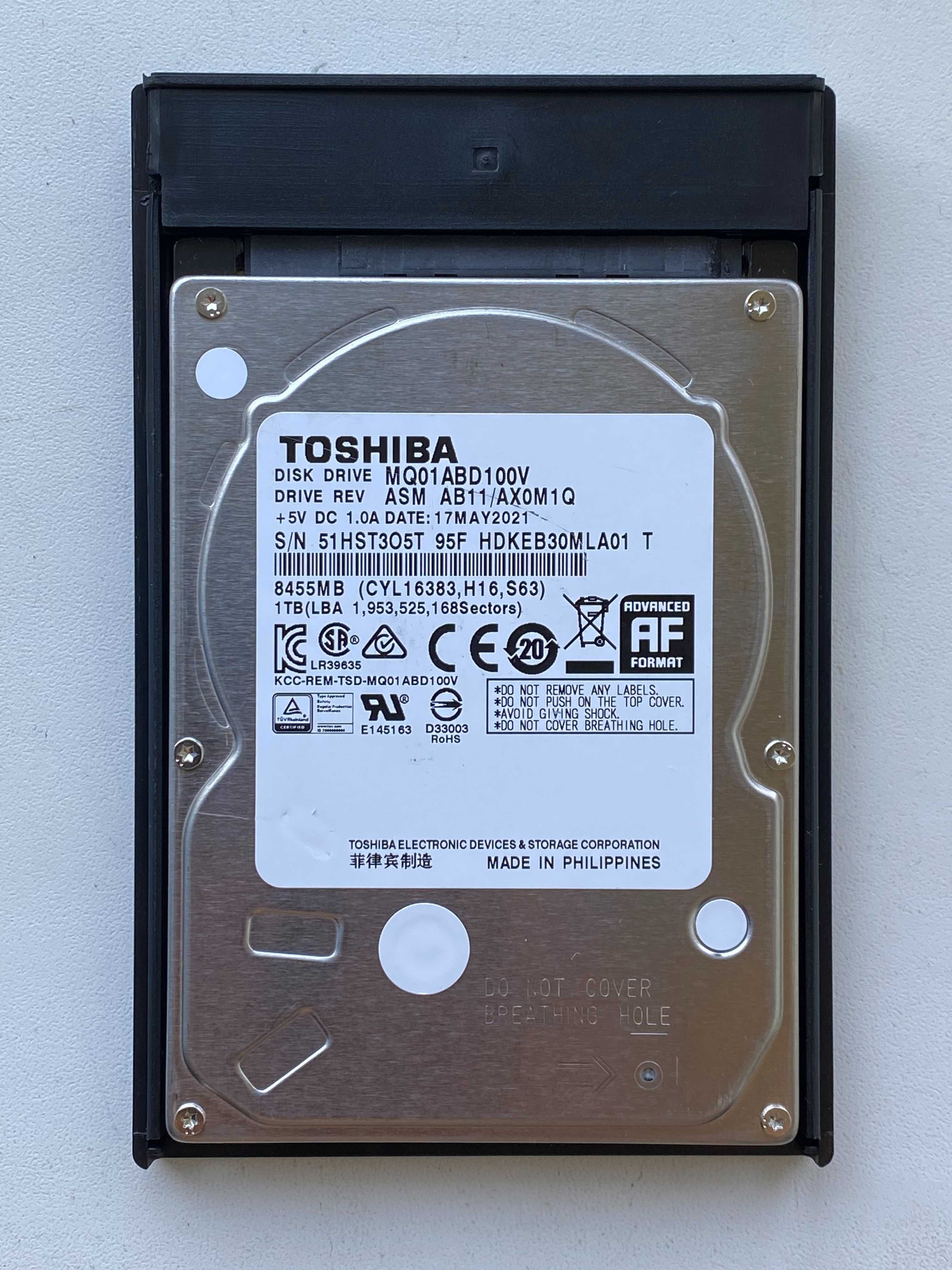 1TB USB Hard Disk sotiladi / Продаётся уникальный жёсткий диск на 1TB!