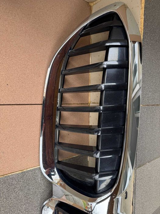 Set crom ornamente toba,Grila activa inferioara,Grila radiator BMW G20