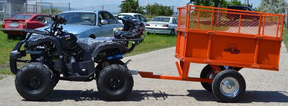 ATV 125CC NOU Midi Quad Toronto RG7 A Sport-ALBASTRU