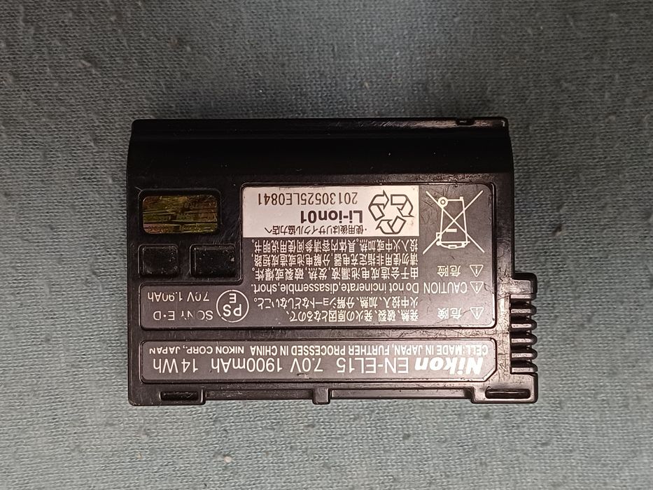 Baterie Originala OEM EN-EL15  pentru  Nikon D500 D600 D610 D750 D780