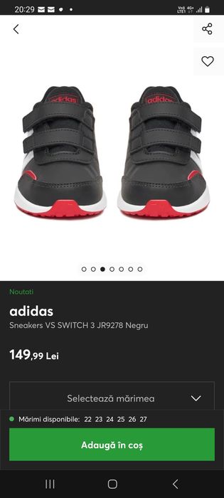 Pantofi sport ADIDAS, 21