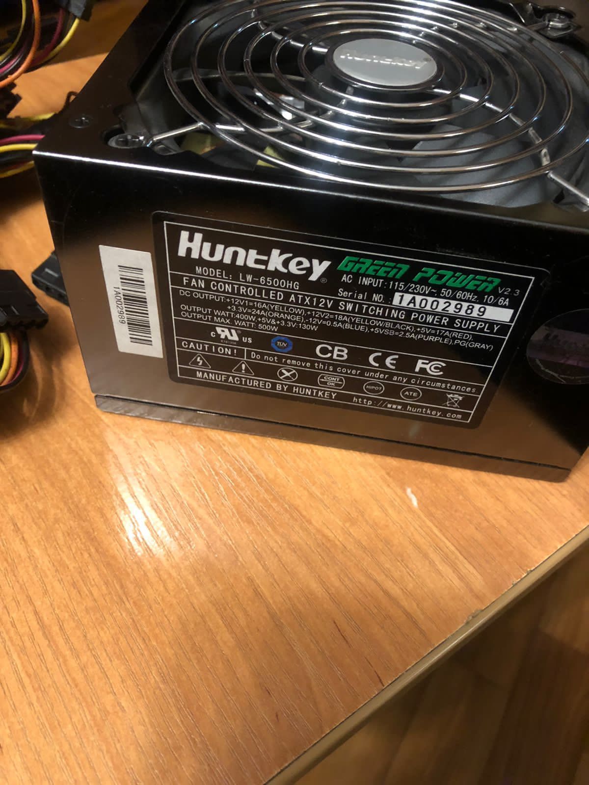 Блок питания 500w HuntKey
