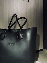 Чанта O Bag, цвят черен