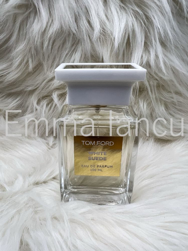 Tom Ford White Suede