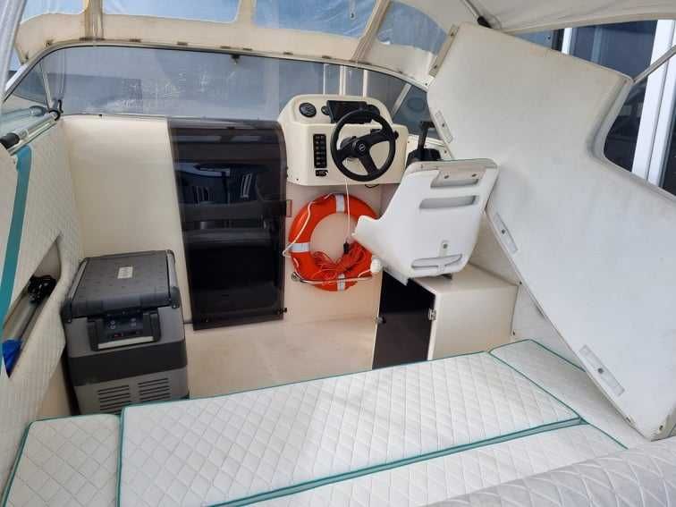 Barca semicabinata Angelo Molinari 630, Honda 135 outboard