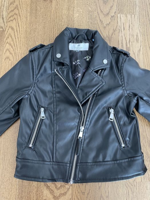 Детско кожено яке HM 116, Грейка Zara 104/110