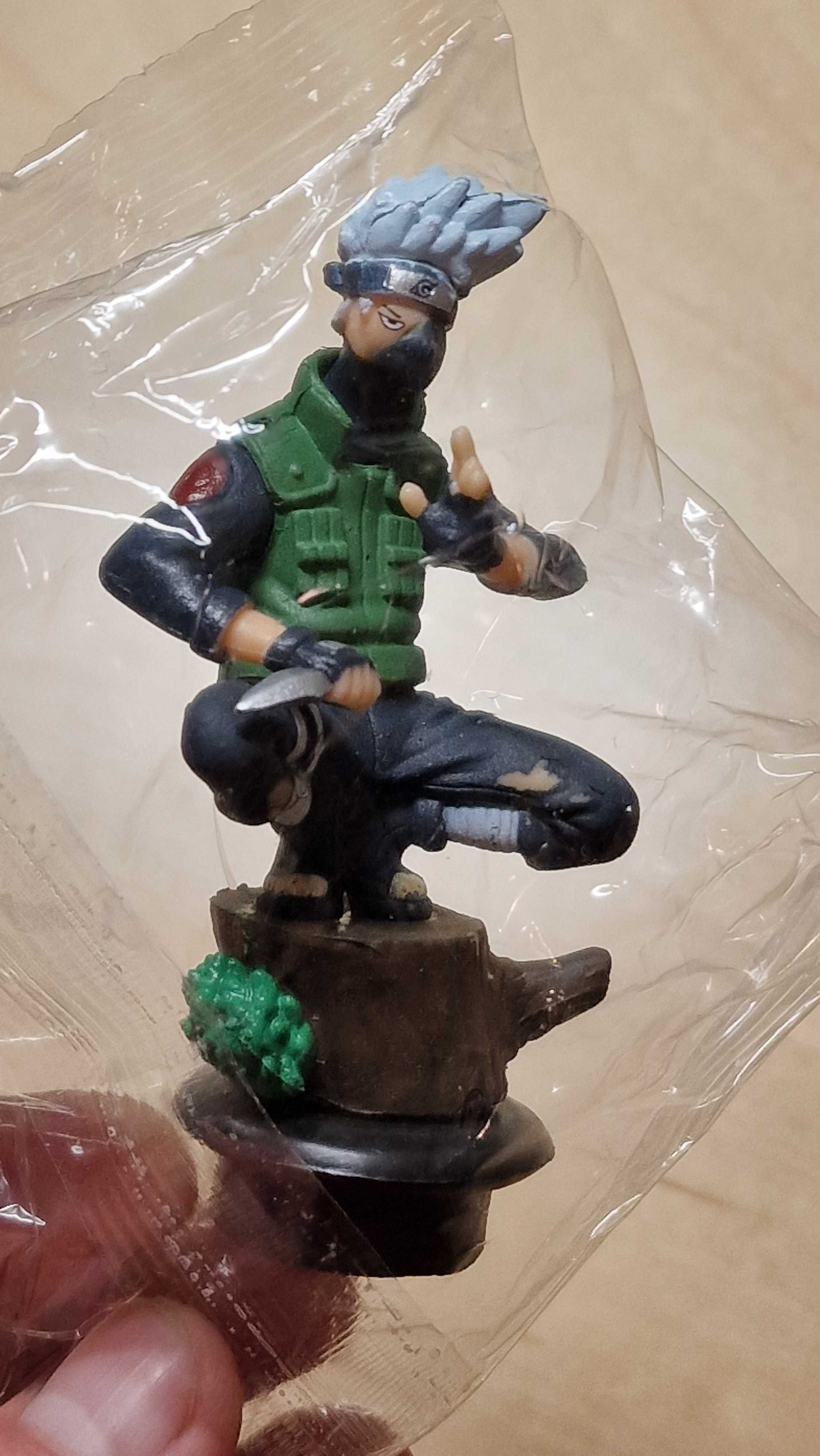 Figurina miniatura anime Naruto Kakashi Hatake Team 7 manga +CADOU!