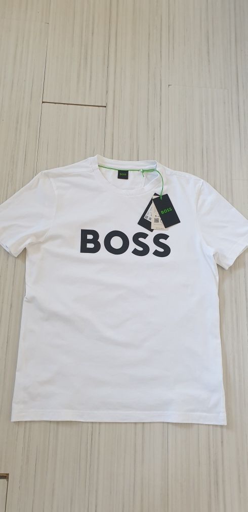 Hugo Boss Cotton Mens Size L НОВО! ОРИГИНАЛ! Мъжка Тениска!