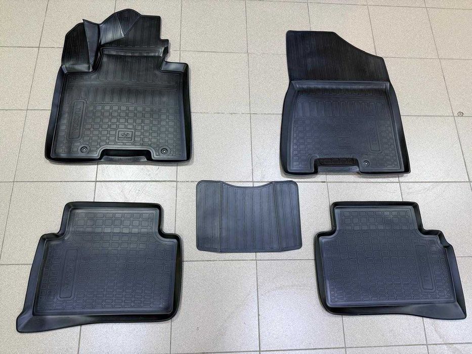 Полики салона Hyunda Tucson 2015-20 оригинал новые коврики Туксон