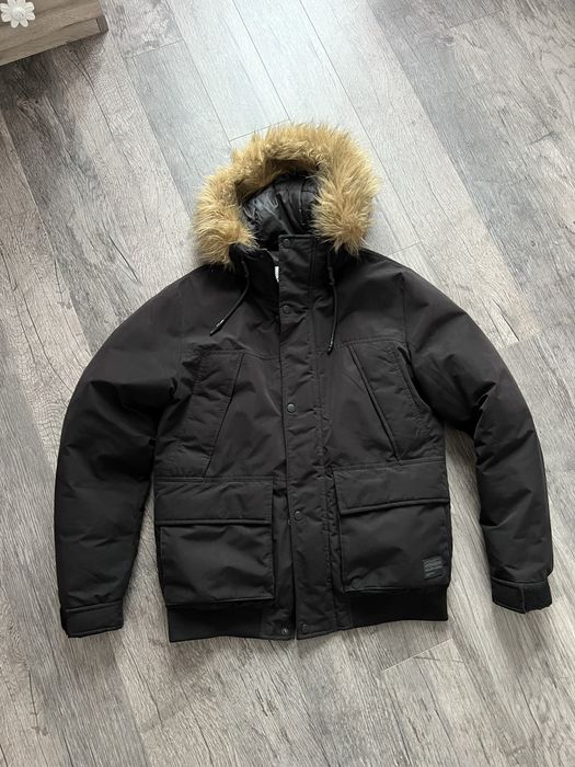 Мъжко зимно яке Jack&Jones, Размер М, Черно