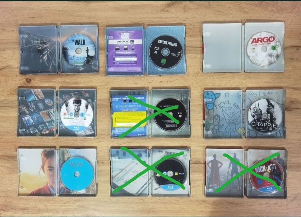 Steelbook bluray The Walk Argo Chappie Mulan Captain Phillips Fighting