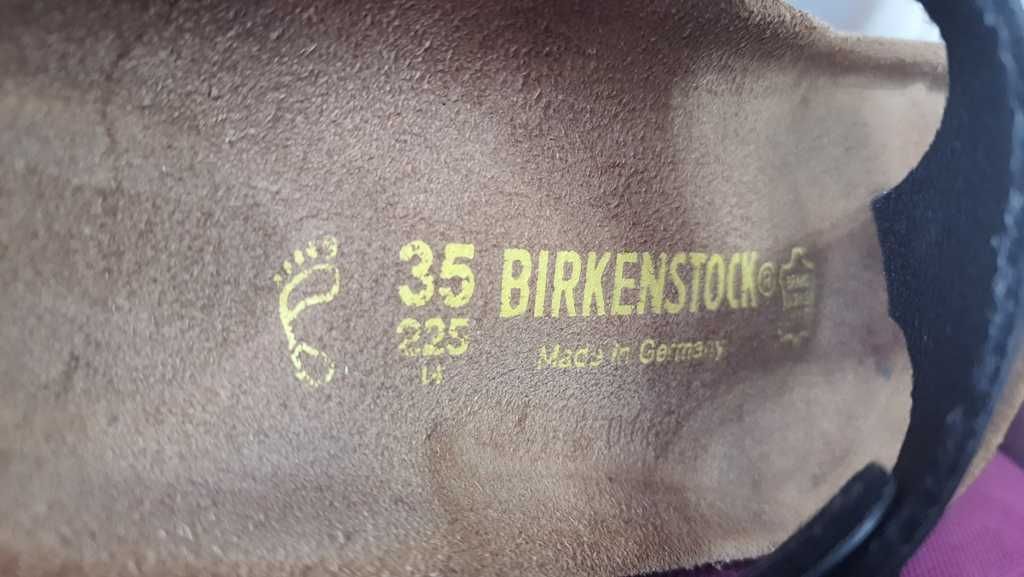 Sandale saboti Birkenstock gizeh thong sandal black marimea 35