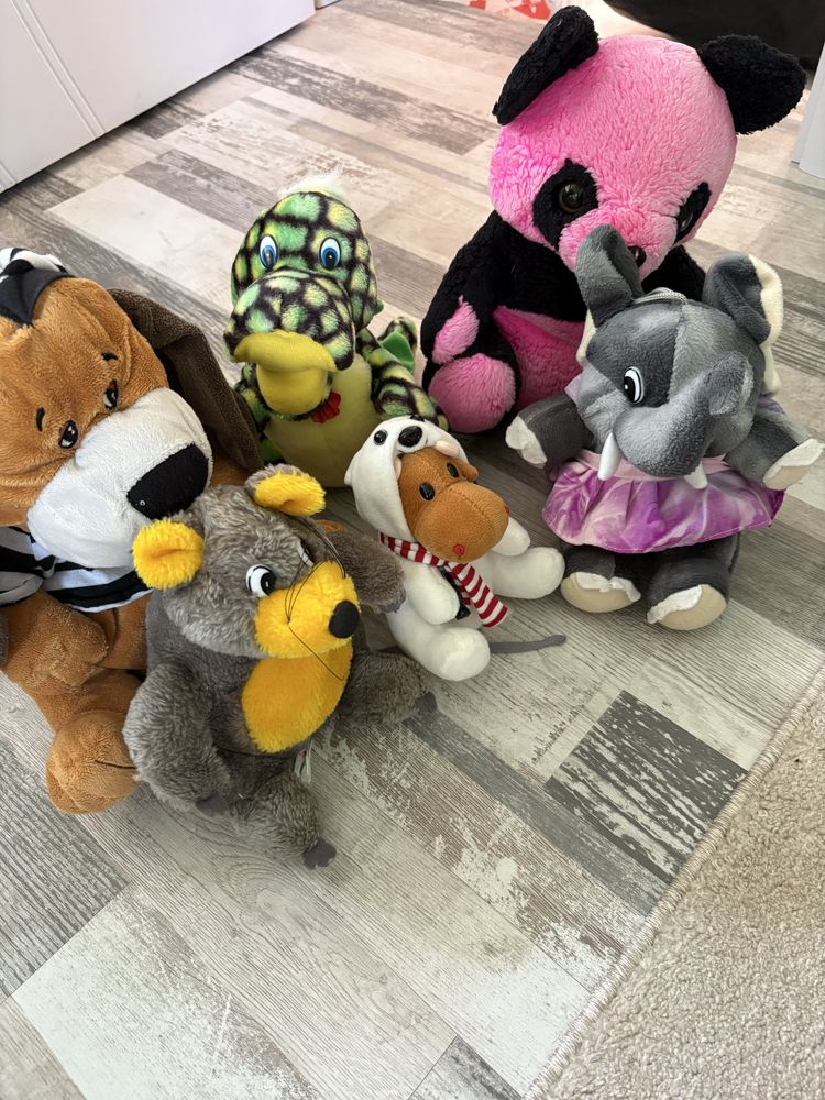 Комплект детски плюшени играчки