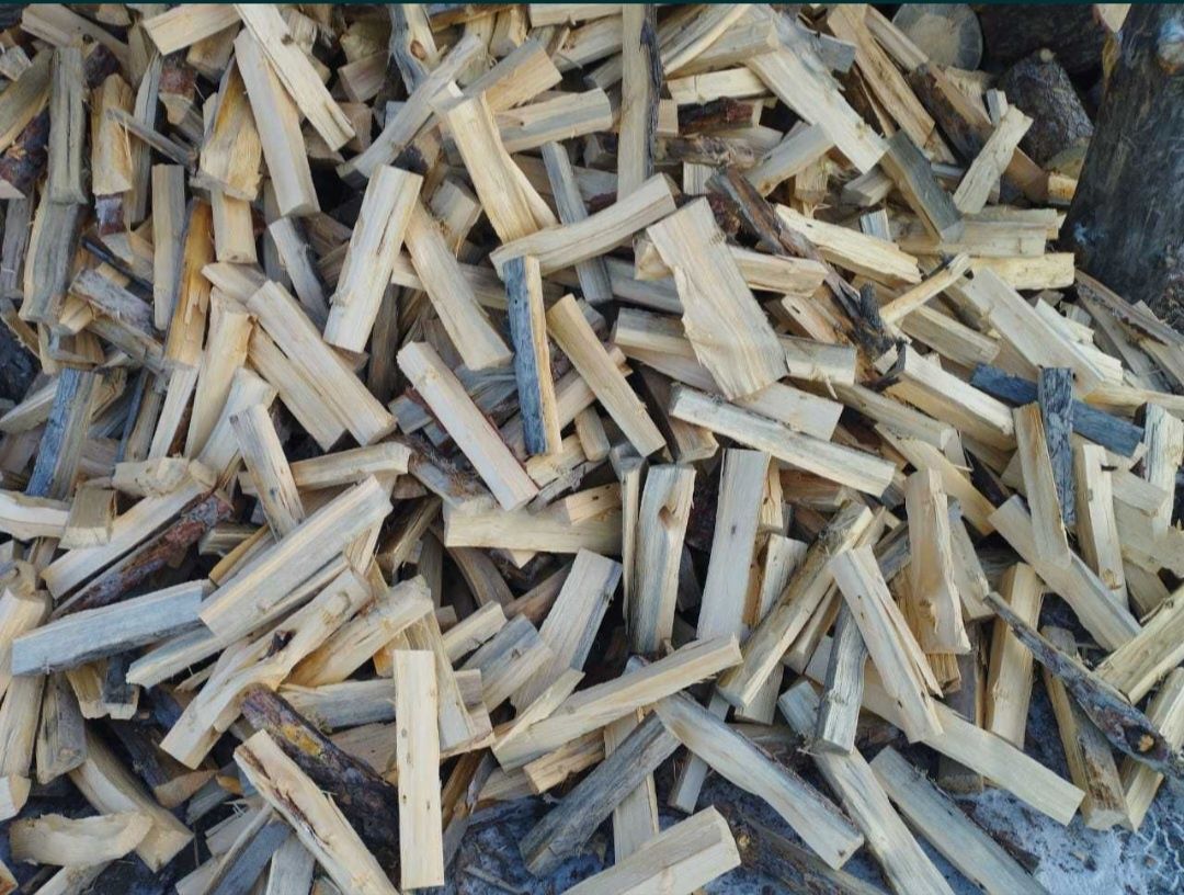 Продам дрова рубленные в мешках