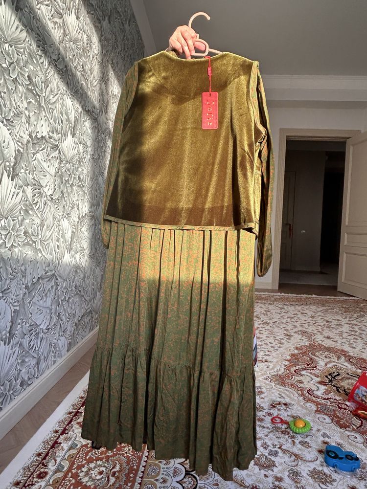 Платье с кажекейм