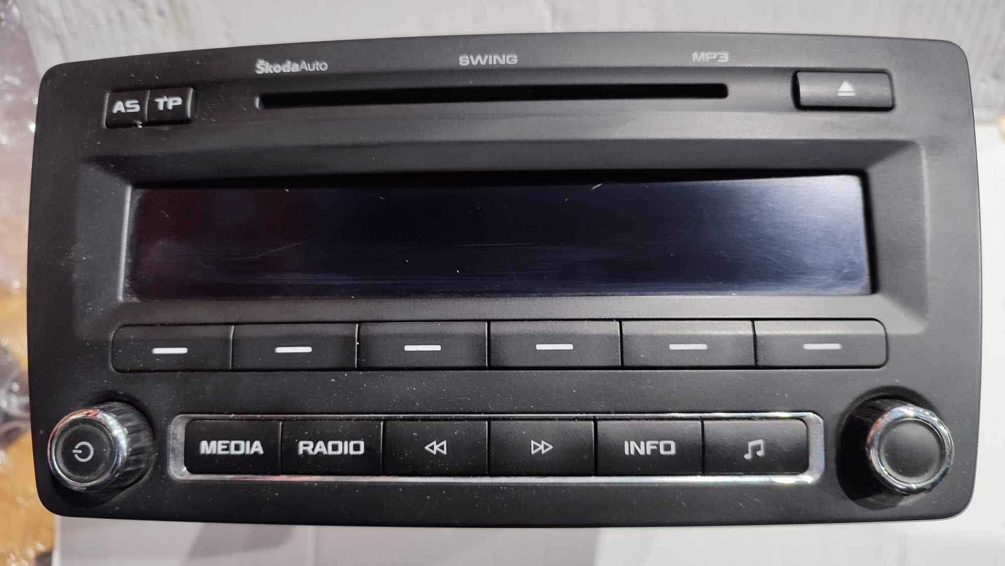 Radio CD MP3 Player 1Z0035161M Skoda Octavia, Yeti, Шкода Окатвия