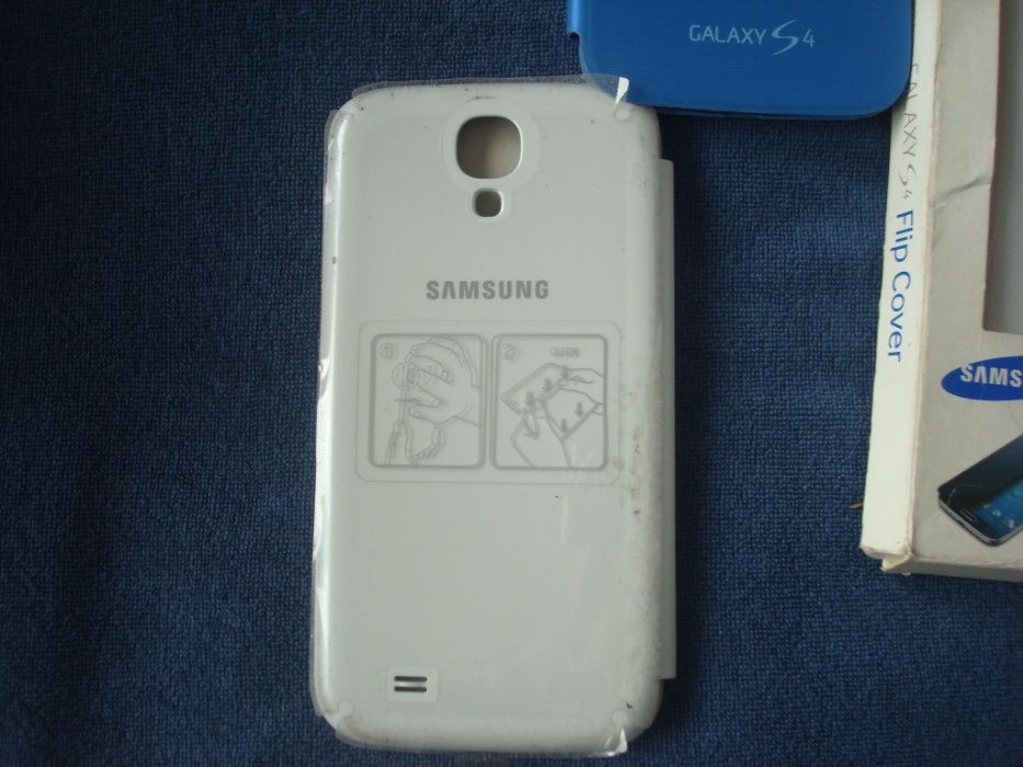 Husa flip cover Samsung Galaxy S4 originala alba