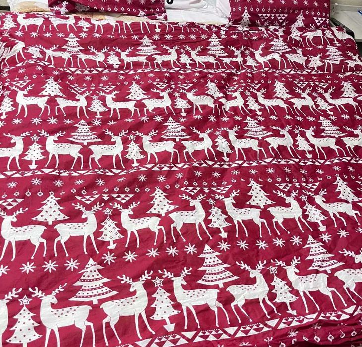 Lenjerii pat - NOI - Livrare 5 lei - model Craciun