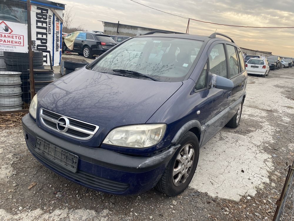 opel zafira 2003 1.6cng на части опел зафира