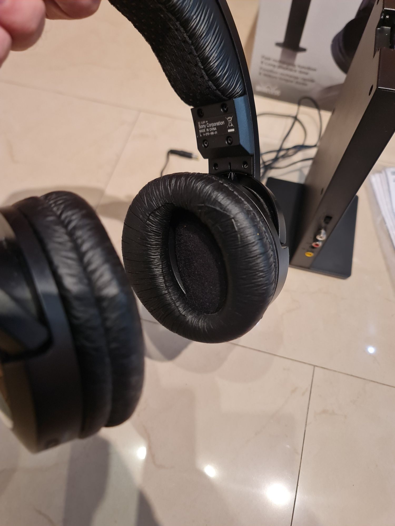 Безжични слушалки Sony MDR-RF865RK RF, черни