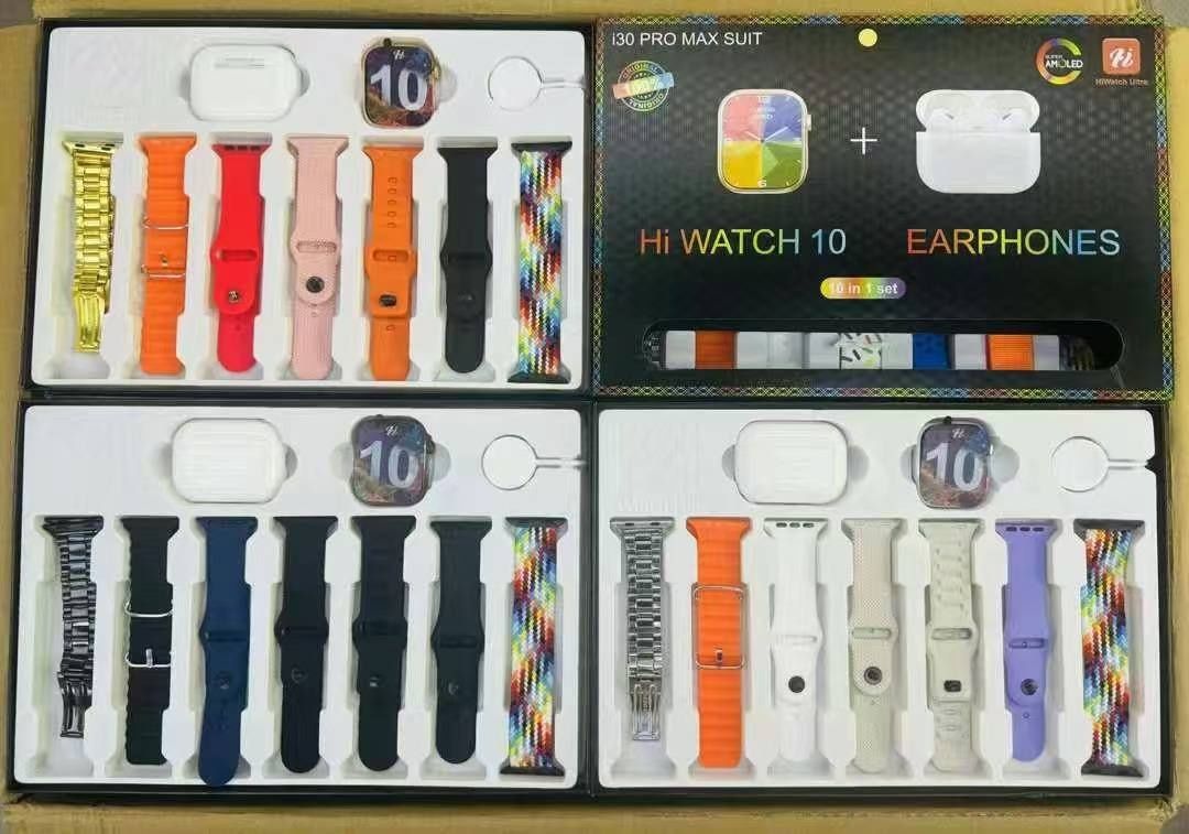 Набор, Комбо, Комплект Смарт Часы и наушники, Combo Smart watch