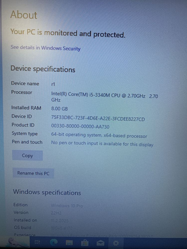 Dell Latitude E5430 - Intel Core i5-3340M/8GB RAM/128GB SSD