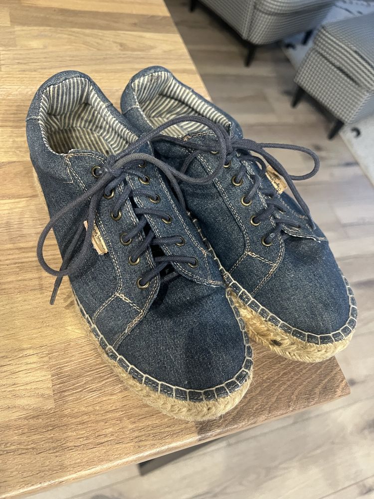 Дънкови еспадрили pepe jeans