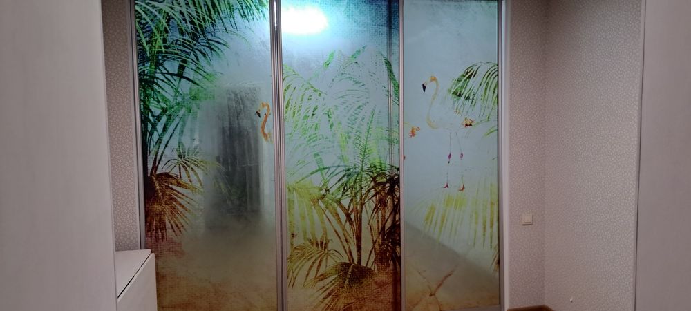 Купе перегордка из стекла