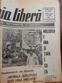 Ziare 1990 : Tineretul Liber, România Libera, Adevărul