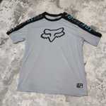 Tricou Fox gri cu negru
