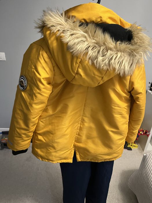 Geaca si pantaloni impermeabili baiat  8-10 ani sinsay