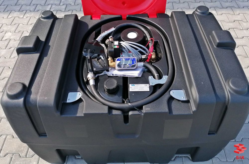 Rezervor mobil combustibil 440 L – 12 V, certificat, Tech