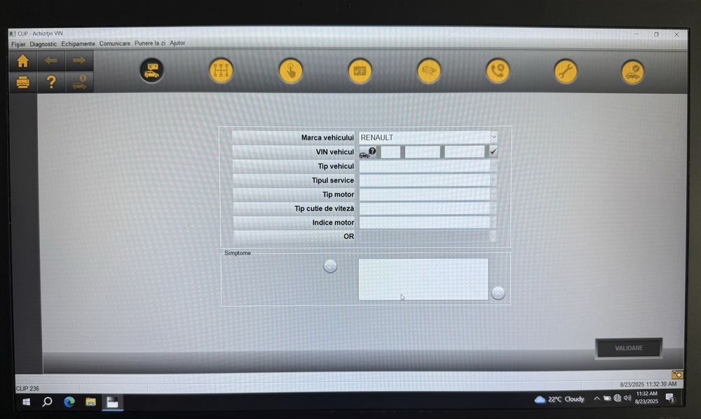 Tester/Diagnoza VNCI-RNM Nissan/Infiniti//Renault/Mitsubishi+Laptop