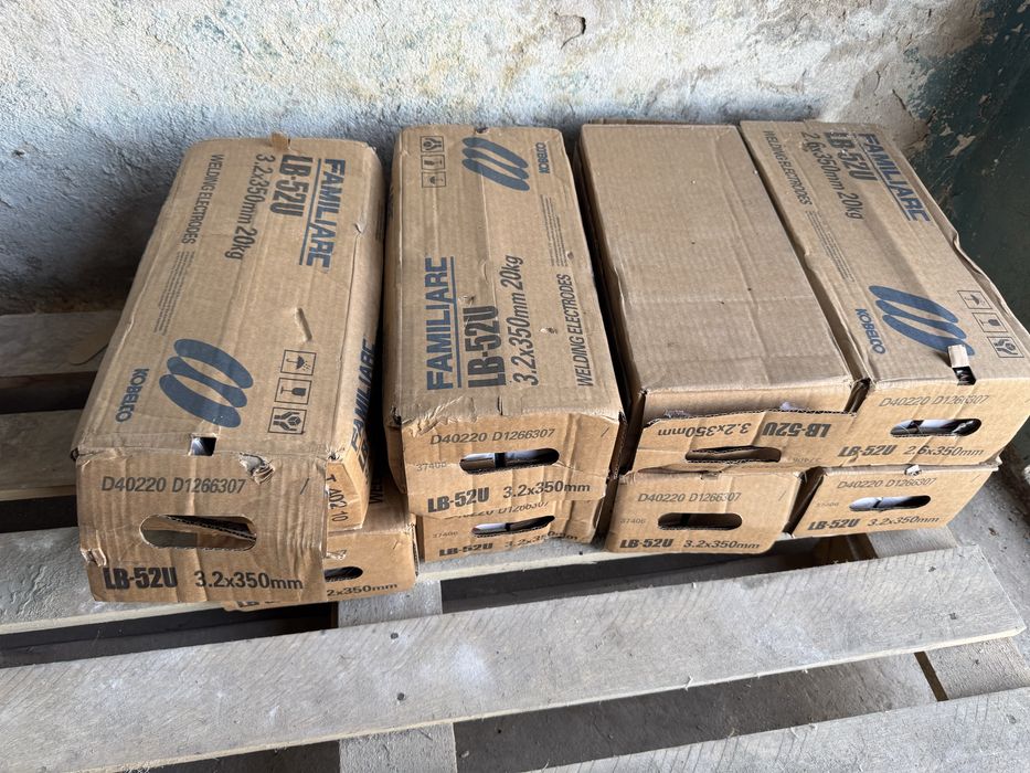 Электроды lb52u 3,2 mm и 2,6 mm