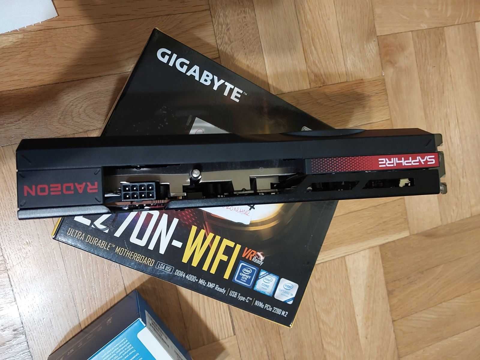 RX 7600 8GB - Saphire Pulse, Acer predator BiFrost