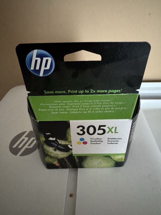 Цветен Принтер HP Deskjet Plus 4120 + Пълнител подарък