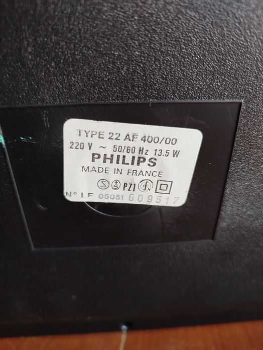 Pick-up Philips model 22 AF 400 cu amplificare interna! Made in France